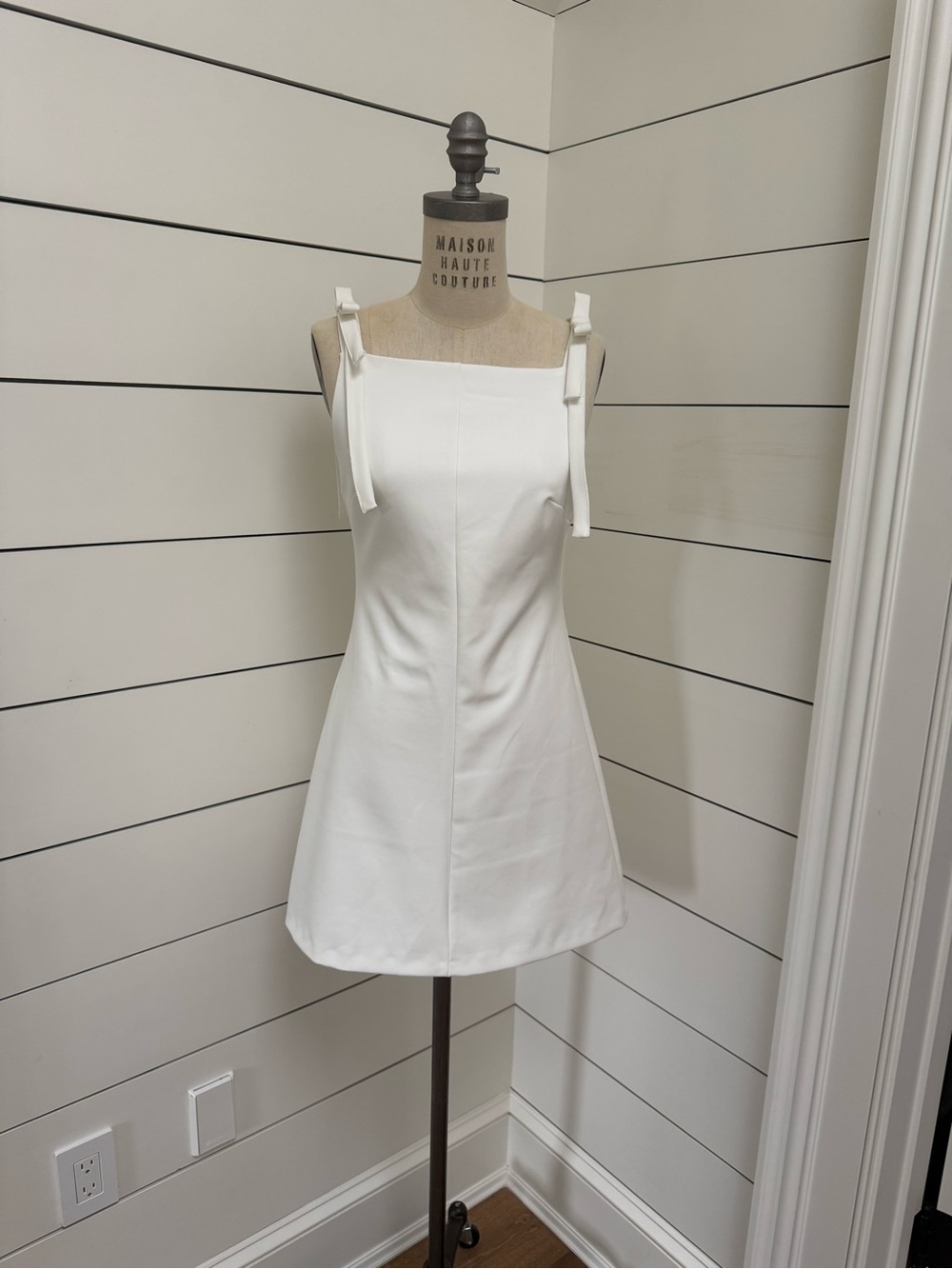 Zara White Mini Dress